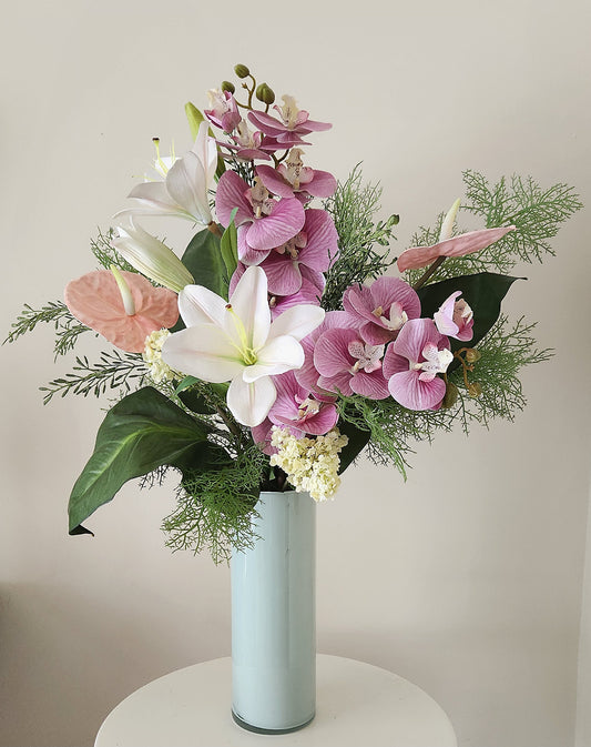 Monthly lobby florals
