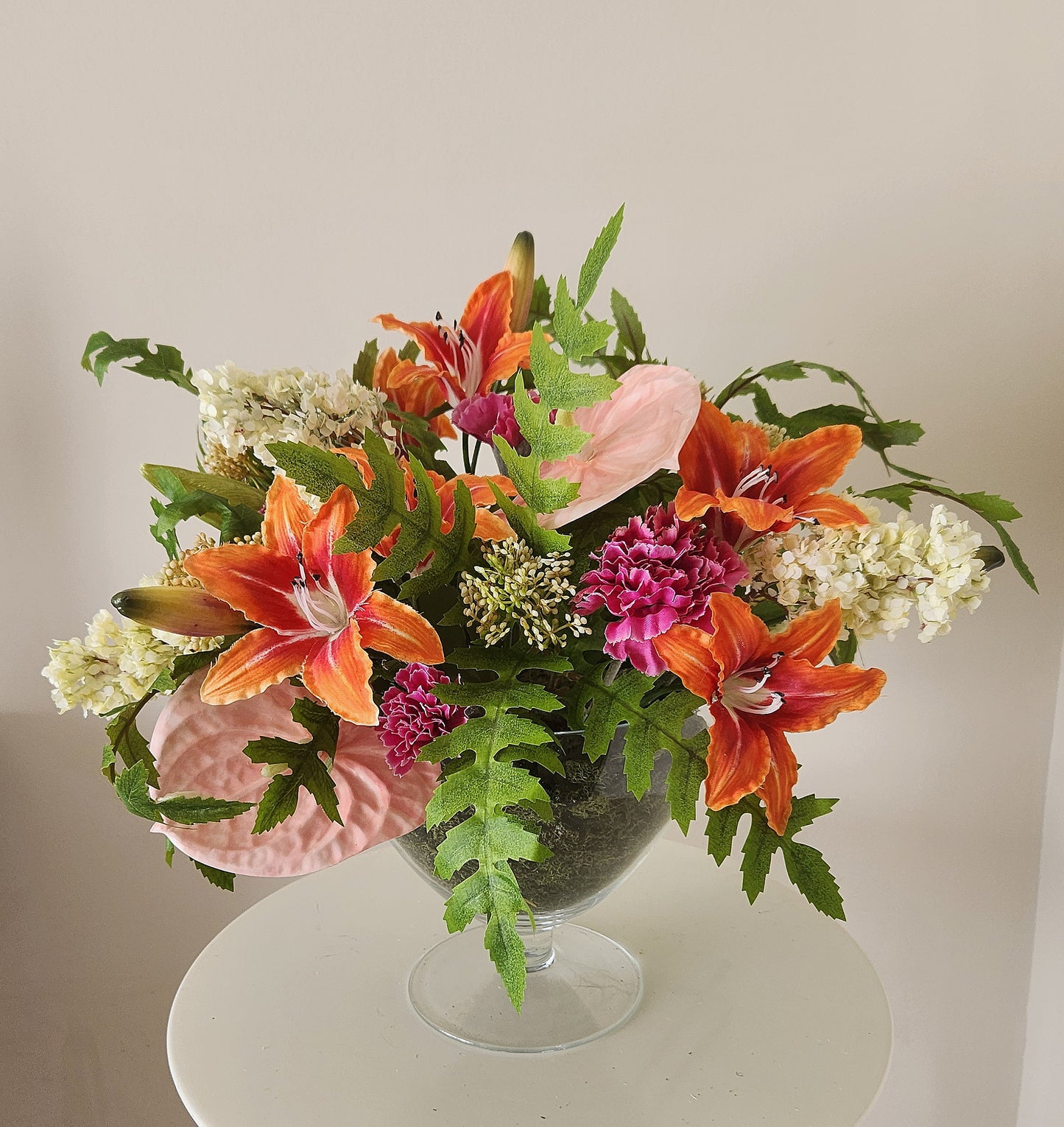 Monthly lobby florals